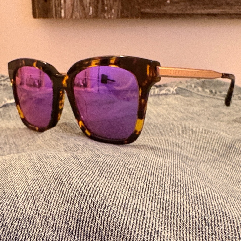 Diff Eyewear Bella Tortoiseshell Sunglasses With … - image 2